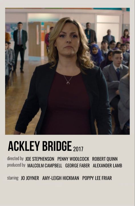 Ackley Bridge, Poster Board, Minimalist Poster