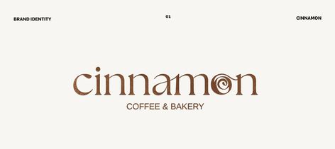 CINNAMON | BRAND IDENTITY &LOGO DESIGN :: Behance Cinnamon Rolls Logo Design, Cafe Branding, Cafe Logo, Art Folder, Branding Kit, Logo Branding Identity, Identity Logo, Graphic Design Typography, Cinnamon Rolls