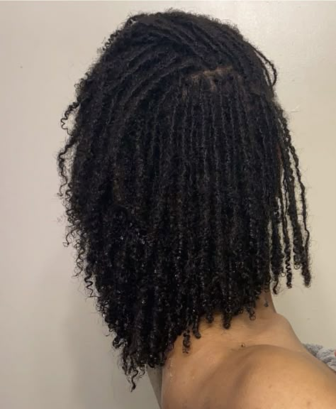 Micro Locks Curly Ends, Medium Micro Locs, Curly Micro Locs, Micro Locs Starter With Extensions, Micro Locs With Loose Ends, Small Traditional Locs Women, Types Of Locs 4c Hair, Microlocs Curly Ends, Thick Micro Locs