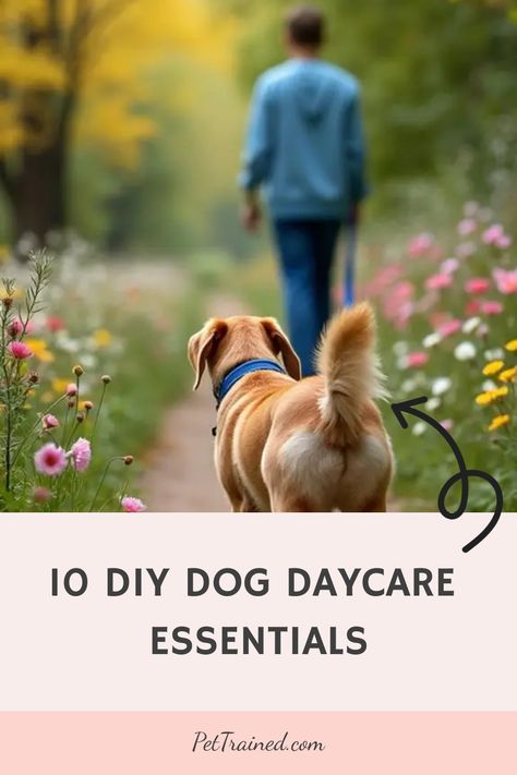 Ready to create your own dog daycare? Don’t miss these 10 DIY dog daycare essentials that will help you design the perfect space. From dog boarding kennels to dog daycare ideas, make sure you’re prepared with the right tools and setup. Start your journey into the world of animal careers with these tips. Learn more at PetTrained.com! #DogDaycareIdeas #DogBoardingKennels Animal Careers, Dog Daycare Ideas, Daycare Essentials, Dog Boarding Kennels, Boarding Kennels, Puppy Playpen, Tips For Dogs, Cat Tips, Pet Playpen