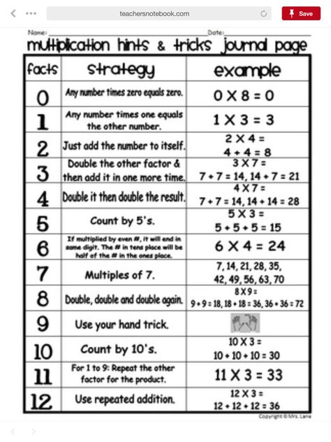 OA.4.9 Multiplication Patterns 9's Multiplication Tricks, 9 Multiplication Trick, Multiplication Patterns 3rd Grade, Multiplication Tricks 3rd Grade, Math Accommodations, Aptitude Tricks, Multiplication Vocabulary, Multiplication Tricks, Math Fact Worksheets