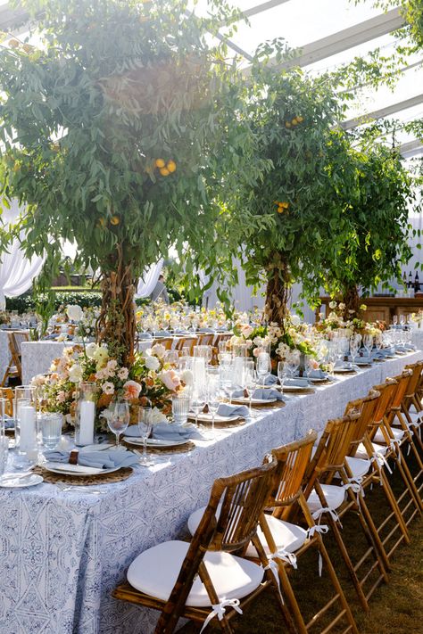 The Aesthetic for This Summer Wedding was "Amalfi Coast Meets the Country Club of Detroit" - Over The Moon Country Club Wedding Aesthetic, Wedding Design Inspiration, Lemon Trees, Linen Candle, Amalfi Coast Wedding, Flower Invitation, Bridal Fashion Week, Italian Summer, Country Club Wedding