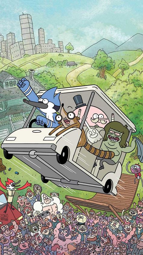 The Regular Show, Rigby Regular Show, Regular Show, Funny Posters, Adventure Time Anime, Old Cartoons, Cartoon Shows, Animation Series, Cartoon Network