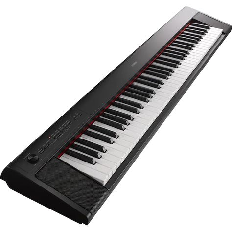 NP-32/12 - Overview - Piaggero - Keyboard Instruments - Musical Instruments - Products - Yamaha USA Music Home Decor, Black Home Decor, Black Home, Home Home, Keyboard, Piano, Polyvore, Music, White