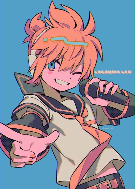 Len Y Rin, Vocaloid Len, Digimon Wallpaper, Kagamine Rin And Len, Miku Hatsune Vocaloid, Vocaloid Funny, Really Cool Drawings, Vocaloid Characters, Kagamine Rin