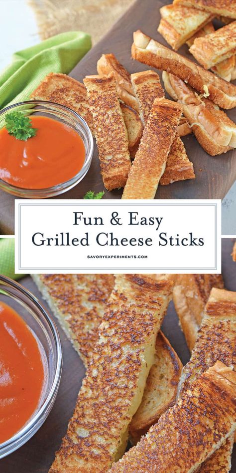 Grilled Cheese Party, Grilled Cheese Sticks, Grilled Cheese Bites, Grilled Cheese Bar, Grilled Cheese Sandwich Recipe, Easy Grilled Cheese, Cheese Sandwich Recipe, Subway Sandwich, Gourmet Grilled Cheese