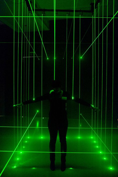 LI HUI – highlike Green Lights, Beautiful Decay, Green Laser, Light Sculpture, Laser Lights, Light Installation, Stage Design, Green Wall, Creative Arts