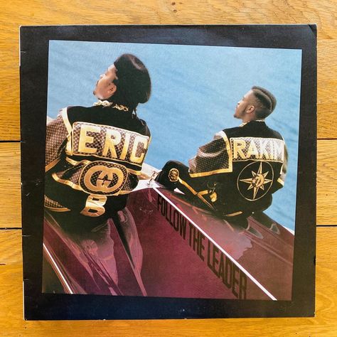 Vinyl A-Z odyssey on Instagram: “Eric B & Rakim – Follow The Leader MCA Records 1988 . Whilst this isn’t as strong as their debut lp, this is still the duo at the peak of…” Eric B And Rakim, Pan African, Real Hip Hop, Follow The Leader, Hands Together, Hip Hop Rap, Deep House, Black Man, Bon Jovi