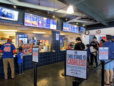 Citi Field, 09/30/18 (NYM v MIA): the concession stand in … | Flickr Citi Field, Late Night Show, Drive In Theater, Concession Stand, Credit Card Debit, The Field, Gift Cards, Credit Cards, Drive