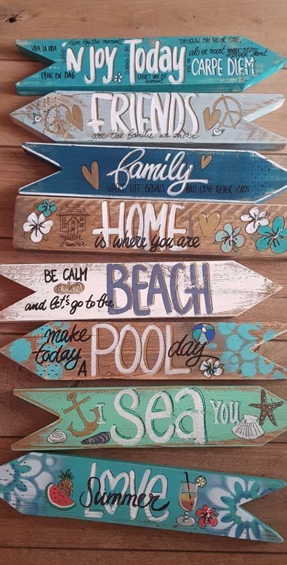 Tropisk Fest, Strand Decor, Deco Surf, Beach Room Decor, Beach Themed Crafts, 21 Diner, Surf Room, Diy Beach Decor, Simple Illustrations