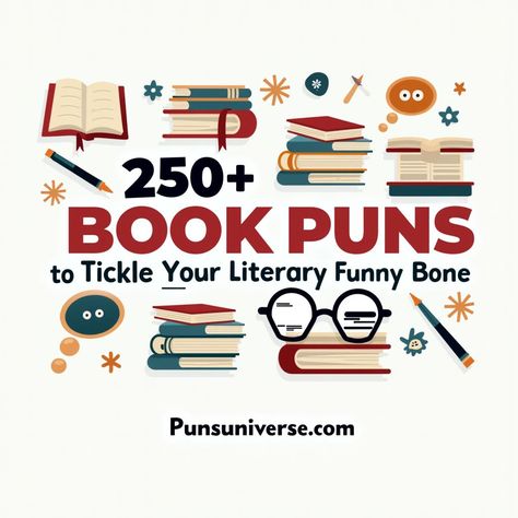 Get ready to turn the page on boredom with 250+ book puns that will have you laughing out loud! From "shelfies" to "novel" ideas, these puns are sure to make you the "pun-derful" friend in your literary circle. Dive into our collection and let the wordplay take you to new heights! 📚😂 #puns #bookhumor #literarypuns #booklovers #funnybooks #readersdelight #punny Bookclub Quotes Funny, Tearable Puns, Skeleton Puns, Tree Puns, Book Puns, Dinosaur Puns, Bird Puns, Poetic Devices, Laughing Out Loud