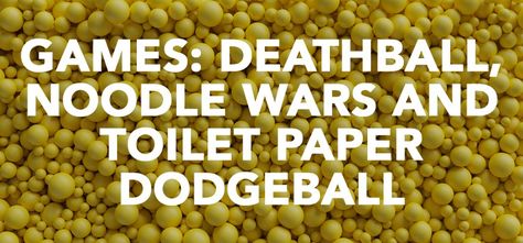 Youth Group Games: Deathball, Noodle Wars and More Youth Group Theme Nights, Church Youth Group Games, Church Youth Group Activities, Youth Group Games Indoor, Fun Youth Group Games, Youth Group Events, Church Youth Activities, Youth Ministry Lessons, Youth Ministry Games