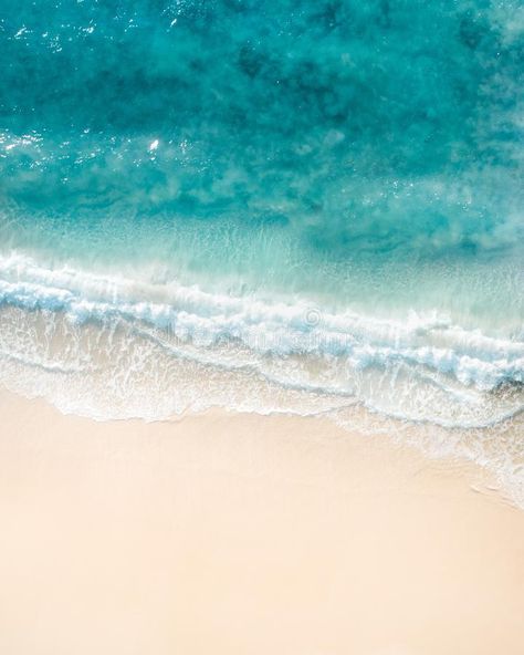 Beach aerial view. Nice top view of the blue ocean, crashing wave and white sand #Sponsored , #paid, #ocean, #blue, #crashing, #white, #wave Ocean Wallpapers, Surfing Pictures, Landscaping Images, View Wallpaper, Water Sea, Beach Background, Tropical Beaches, Ocean Wallpaper, Crashing Waves