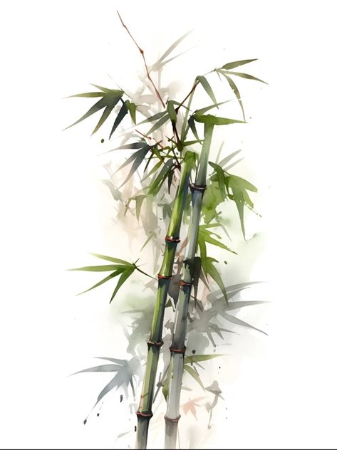 Bamboo Wallpaper Backgrounds, Bamboo Wallpaper, Bamboo Tattoo, Japanese Bamboo, Watercolour Paint, White Living, White Living Room, Dreamy Art, Pretty Wallpapers Backgrounds