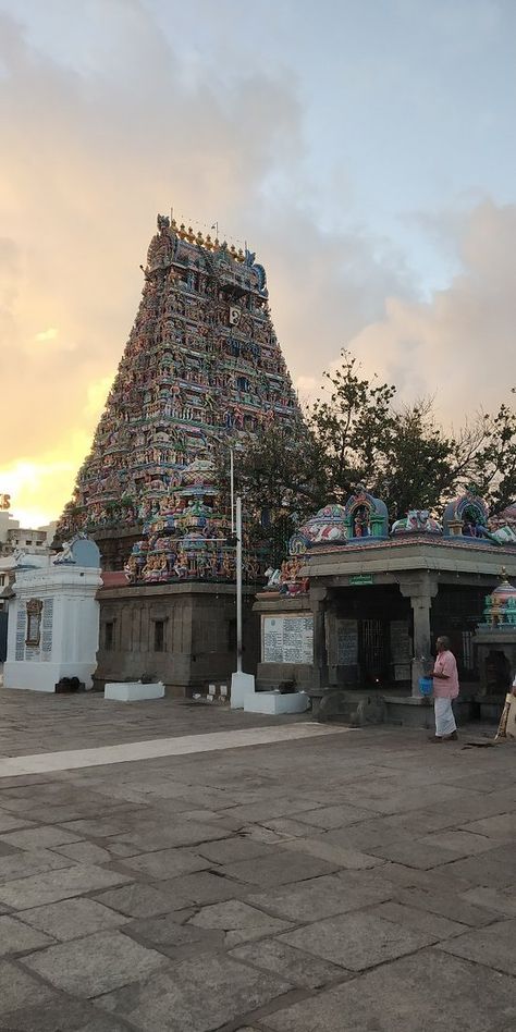 Madras Aesthetic, Chennai Temples, Tamil Nadu Aesthetic, Kapaleeshwarar Temple, Chennai Aesthetic, Tamil Ponnu, Tamil Aesthetic, Tamilnadu Temples, Unreal Places