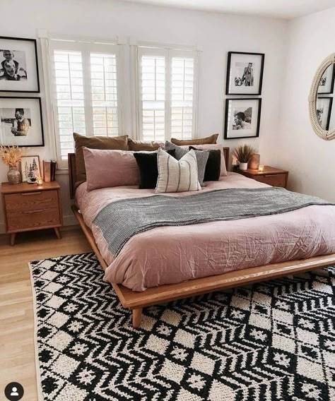 Boho Chic Bedroom, Casa Vintage, Boho Bedroom Decor, Home Design Decor, Beautiful Bedrooms, Boho Bedroom, Home Fashion, Cheap Home Decor, Cozy Bedroom