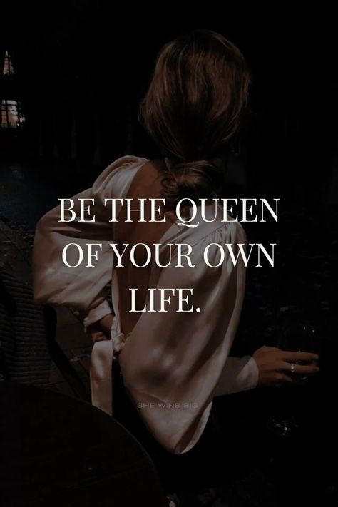 Be The Queen Of Your Your Own Life Thinking Bubble, Manifesting Healing, I Am Fierce, Solo Date Ideas, Own Your Power, Solo Date, Law Quotes, Spanglish Quotes, Brave Heart