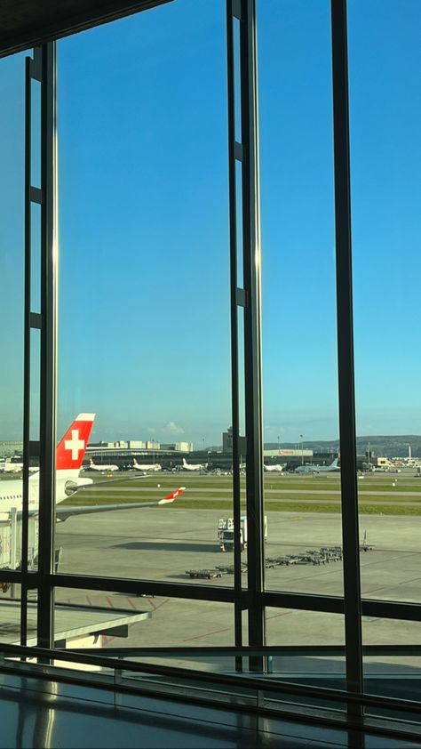 #airport #swissairways #aviation #plane #travel #austria Travel Austria, Zurich Airport, Plane Travel, Zurich, Austria, Travel, Quick Saves