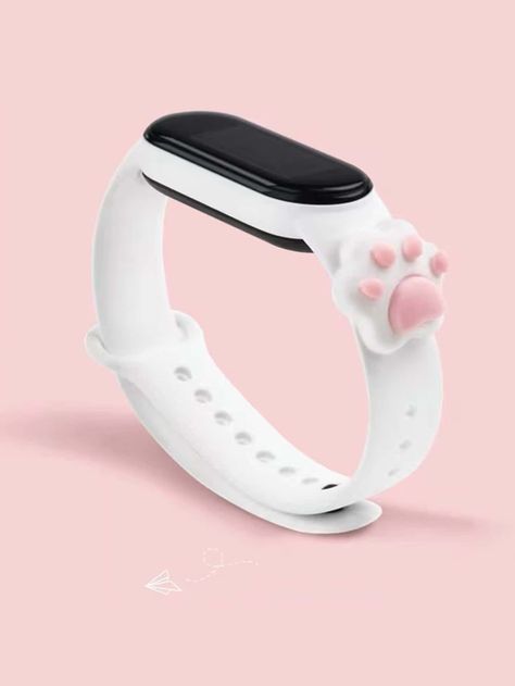 Multicolor  Collar  TPU Dibujos animados Banda de reloj inteligente Embellished   Relojes inteligentes y accesorios Boho Watch, Mobile Watch, Apple Watch Fashion, Cute School Stationary, Personalized Watches, Vintage Watches Women, Smartwatch Women, White Watch, Kawaii Accessories