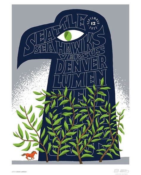 Gameday Poster, Lumen Field, Seahawks Fans, Green Sports, Created By, Benefits, Sports, Green