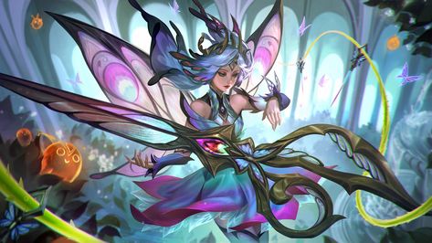 ArtStation - Faerie court Gwen League Fanart, Faerie Court, League Memes, Character Model Sheet, Splash Art, Lol League Of Legends, Fantasy Rpg, Art Poses, Magical Girl