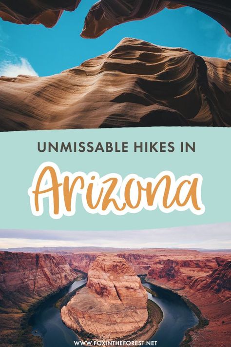 Bucket List Hikes in Arizona For a Once in a Lifetime Adventure Hiking In Arizona, Hikes In Arizona, Tahoe Trip, Arizona Camping, Arizona Adventure, North America Travel Destinations, Arizona Road Trip, Nevada Travel, Arizona Hiking