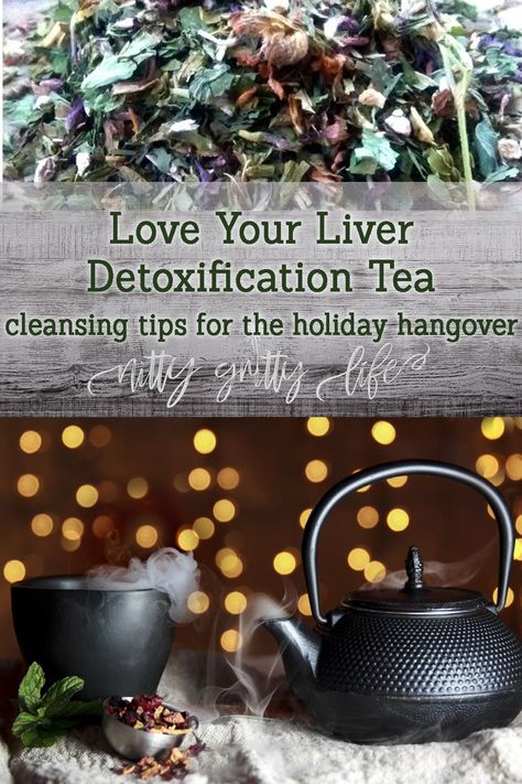 Liver Detoxification Tea Recipe Liver Herbs, Liver Tea, Tea Blends Recipes, Tea Live, Tonic Recipe, Medicinal Tea, Tea Cleanse, Healing Tea, Herbal Teas Recipes