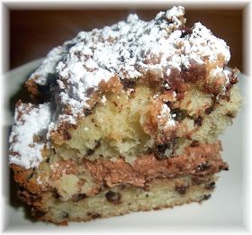 Rosie's Country Baking: Chocolate Chip Cream Crumb Cake Chocolate Chip Crumb Cake, Country Baking, Banana Crumb Cake, Chocolate Chip Cake Recipe, Crumb Cake Recipe, Baking Chocolate, Chocolate Chip Cake, Cake Fillings, A Piece Of Cake