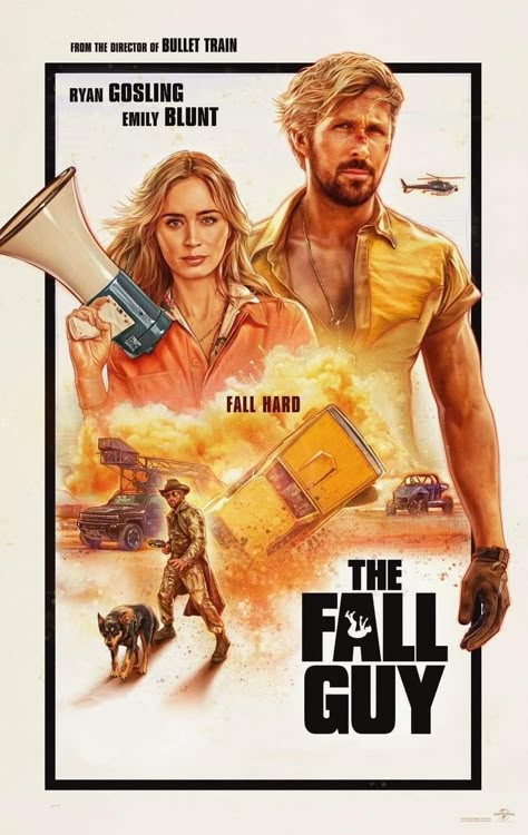 The Fall Guy Wallpaper, Ryan Gosling Poster, Waves Movie, Ryan Gosling Movies, Movie Collage, Fall Guy, Greatest Movies, Райан Гослинг, Riff Raff