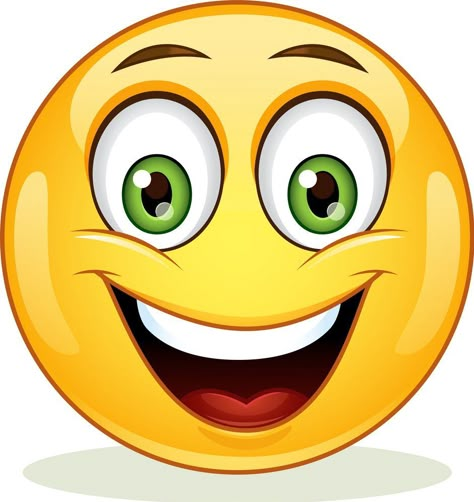 Happy Face Illustration, Happy Face Images, Happy Face Icon, Happy Emoticon, Happy Icon, Icon Face, Emoticon Faces, Images Emoji, Emoticons Emojis