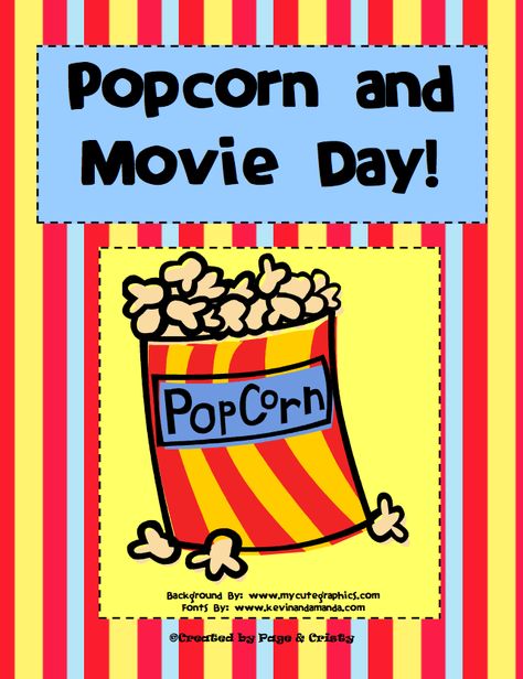 FREE MISC. LESSON - “Popcorn and Movie Day!  Theme Days for End of School!” - Go to The Best of Teacher Entrepreneurs for this and hundreds of free lessons. #FreeLesson    #TeachersPayTeachers   #TPT   http://thebestofteacherentrepreneurs.blogspot.com/2012/06/free-misc-lesson-popcorn-and-movie-day.html Popcorn And Movie, Hollywood Classroom, Teaching Adjectives, Popcorn Words, Movie Day, Fun Classroom Activities, Theme Days, Narrative Writing, End Of School Year