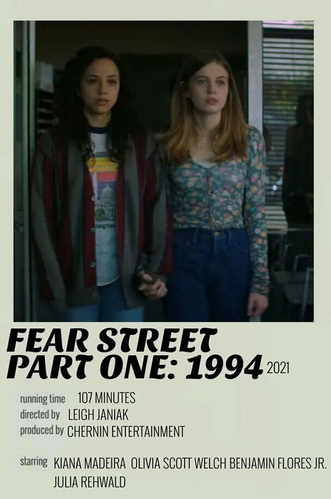 Fear Street Part One, Movie Poster Bedroom, Movies Minimalist, Horror Villians, Movie Character Posters, Romance Movies Best, Street Film, Cole M Sprouse, Street Pics