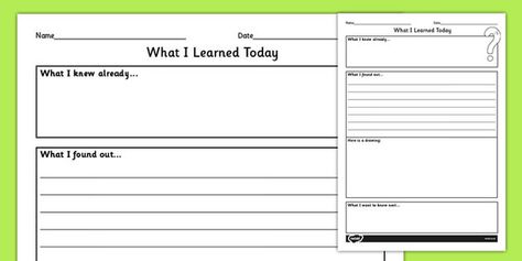 What I Learned Today Writing Frame What I Learned Today Template, Writing Frame, Recipes Homemade, Bread Recipes Homemade, Keep Track, Bread Recipes, How To Find Out, Projects To Try, Track