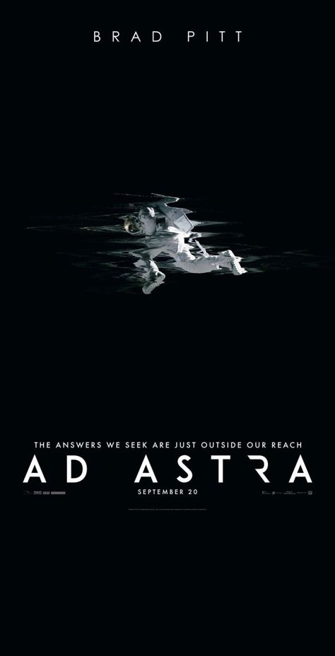 Ad Astra Movie, Interesting Movies, Screenplay Writing, Tommy Lee Jones, Ad Astra, Post Ad, Tommy Lee, Sci Fi Movies, Brad Pitt