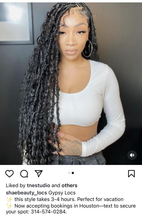 Bohemian Goddess Faux Locks, Goddess Locs With Human Hair, Simone Hicks Hairstyles, Bohemian Goddess Faux Locs Tutorial, Real Boho Locs Black Women, Bohemian Goddess Faux Locs Crochet, Boho Locs Black Women, Bohemian Goddess Locs, Boho Braided Hairstyles