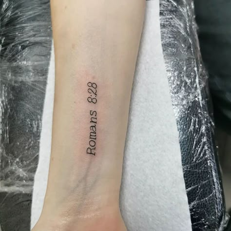 35 Spiritual Tattoo Ideas for Christian Women - Mom's Got the Stuff 828 Tattoo, God's Favorite Tattoo, Romans 8 28 Tattoo Ideas, 8:28 Tattoo, Romans 8 31 Tattoo, Roman’s 8 28 Tattoo, Romans 10:9 Tattoo, Romans Tattoo Bible, Roman’s 8:31 Tattoo