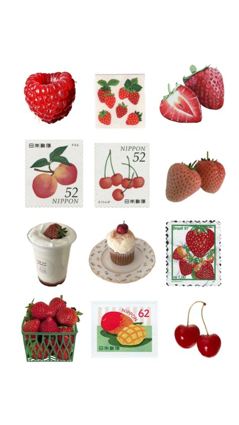 Milkshake Ice Cream, Strawberry Cottagecore, Shake Drink, Cherry Graphic, Fruit Summer, Shakes Drinks, Dessert Cupcakes, Red Fruit, Design Ui