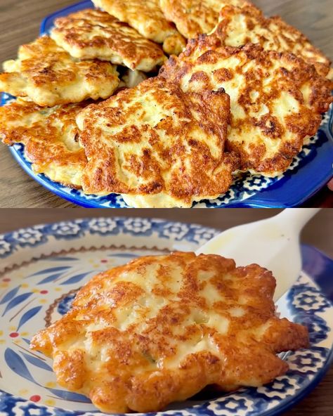 Chicken Fritters Recipe - Greenku Recipes Basic Fritter Batter, Cheesy Chicken Fritters Recipe, Crispy Chicken Fritters, White Flour Bread Recipe, Keto Chicken Fritters, Fritter Batter Recipe, Chicken Fritters Recipe, Chicken Patty Recipes, Crispy Potato Pancakes