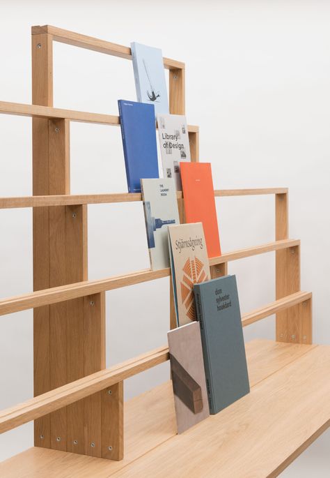 Tender books - Modular book display — Jones Neville Book Display Stand, Stand Feria, Home Bookshelves, Event Booth, Modular Shelving, Display Furniture, Bookcase Shelves, Storage Design, Book Display