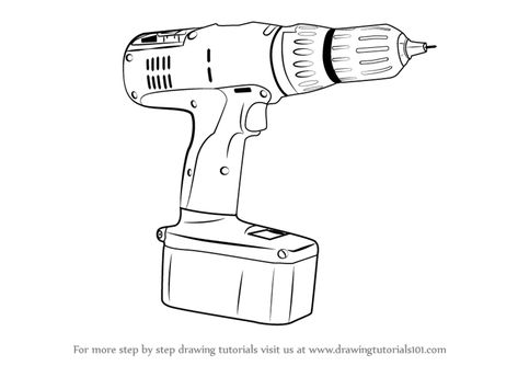 Drill Machine Tools, Preschool Counting Worksheets, Machine Drawing, Preschool Counting, Counting Worksheets, Drill Machine, Drilling Machine, Machine Tools, Power Drill