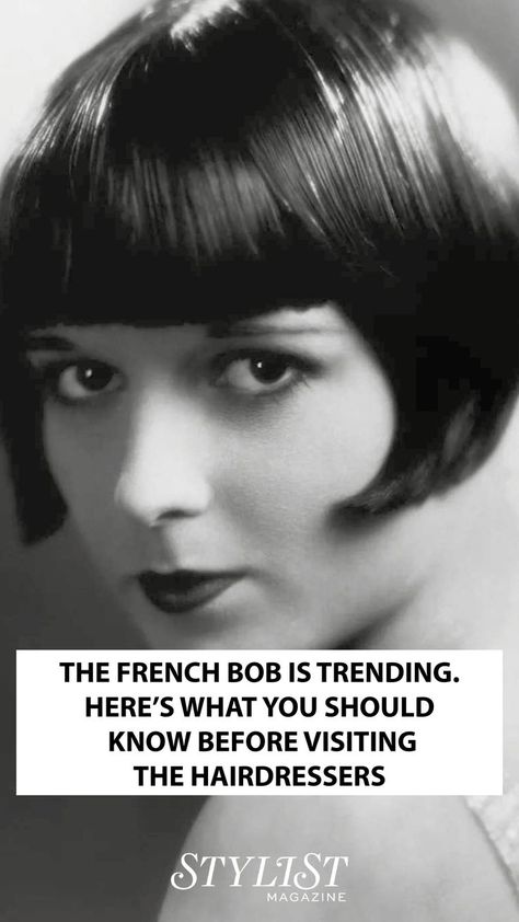 Vintage Bob Hairstyle, French Bobs, French Bob Haircut, Classic Bob Haircut, Dramatic Hair, French Bob, Great Haircuts, Haircut Inspiration, Hairdos For Short Hair