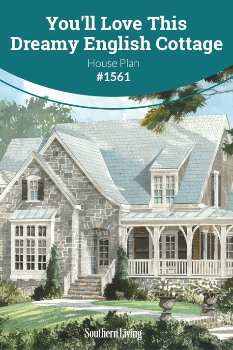 French Farmhouse House Plans, Retirement Home Floor Plans, Elberton Way House Plan, French Cottage House Plans, English Country House Plans, English Cottage House Plans, Stone Cottage Homes, Classic House Plans, Modern Beach Cottage