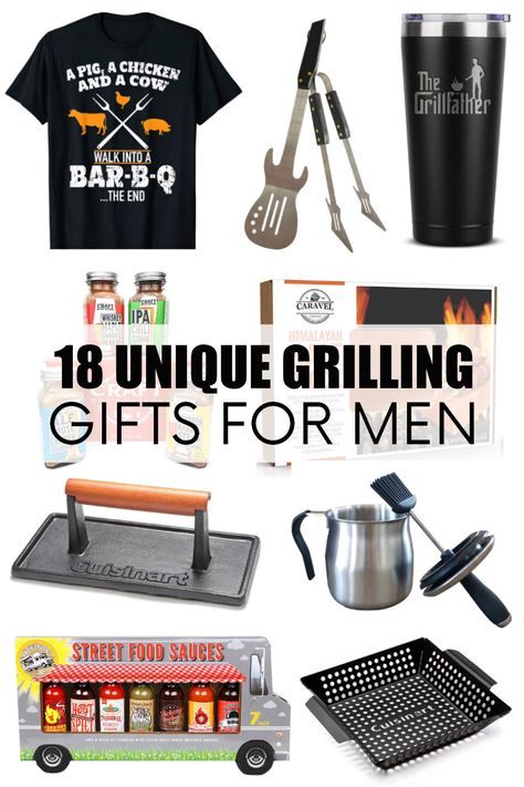 Create the ultimate Father’s Day gift for the grill master in your life with these grilling gifts for men! Dad will be ready to fire up the grill with gifts including tools, rubs, sauces, and more! Grill Master Gifts For Men, Grilling Gift Basket Ideas, Bbq Gifts For Men, Grilling Gifts For Men, Diy Gym Bag, Grill Gift Basket, Beautiful Paper Flowers, Surprise Gifts For Him, Mason Jar Mugs