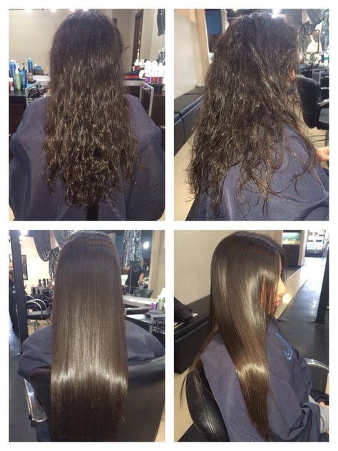 Before and after photo images of keratin treatments offered by Beauty Pro Distributor to salon and licensed hair stylists. Japanese Hair Straightening, Keratin Smoothing, Keratin Hair, Permed Hairstyles, Relaxed Hair, Treated Hair, Smooth Hair, Hair Care Tips, Hair Health