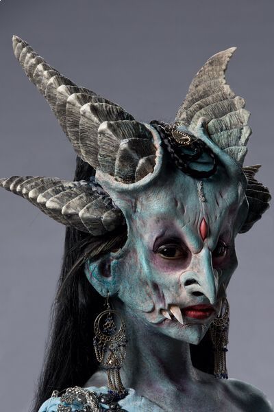 Syfy Face Off, Face Off Makeup, Face Off Syfy, Dragon Makeup, Fantasy Make-up, Monster Makeup, Prosthetic Makeup, Movie Makeup, Special Makeup