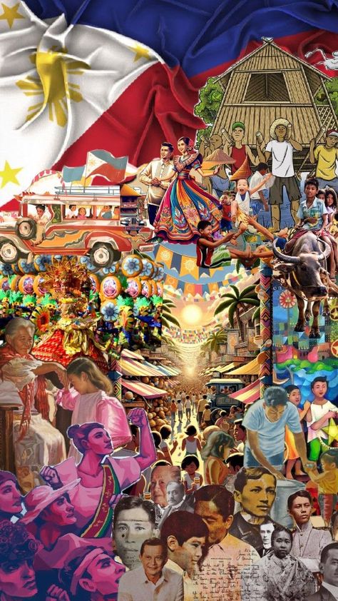 Aesthetic Places In Philippines, Kulturang Pilipino Poster, Filipino Culture Collage, Philippine History Art, Cultural Heritage In The Philippines, Filipino Aesthetic Background, Harana Filipino Tradition, Philippines Aesthetic Wallpaper, Philippines Collage