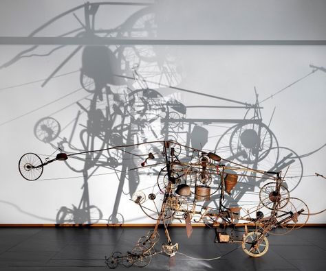 Jean Tinguely, *Gismo*, 1960, coll. Stedelijk Museum Amsterdam. Photo by Gert  Jan van Rooij. Jean Tinguely, Lisson Gallery, Stedelijk Museum, Drawing Machine, Avant Garde Artists, Yves Klein, History Painting, How To Make Drawing, Kinetic Art