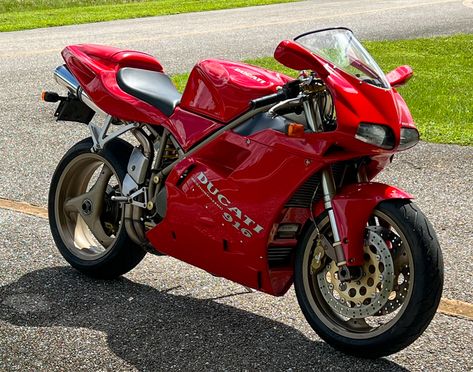 1997 Ducati 916 – Iconic Motorbike Auctions Ducati Motorbike, Ducati 916, Ducati Sport Classic, Reservoir Dogs, Ducati Motorcycles, West Palm Beach Florida, Palm Beach Florida, West Palm Beach, West Palm