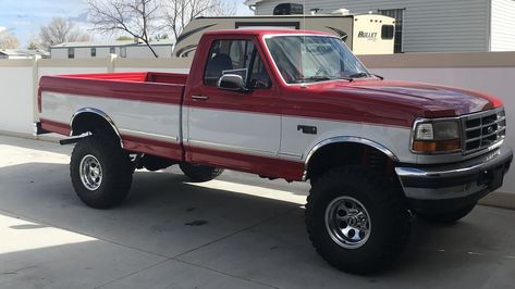 F150 1995, 1994 Ford F150, Ford F150 Lifted, Food Truck Interior, Truck Restoration, Ford Truck Models, 1995 Ford F150, Ford Obs, Truck Accessories Ford