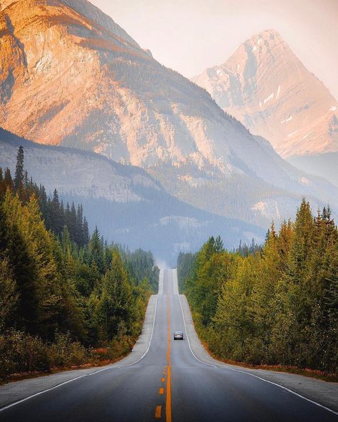 Canada on Instagram: “One of the most incredible roads in the world, the Icefields Parkway.  Photo by @jguzmannn #Canada” Icefield Parkway, Tumblr Travel, Icefields Parkway, Beautiful Roads, Travel Photography Inspiration, Open Road, Best Places To Travel, Travel And Tourism, Travel Insurance